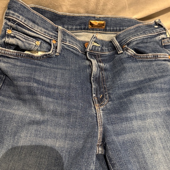 Mother Jeans The Outsider Ankle in Walking On Coals - Picture 2 of 7